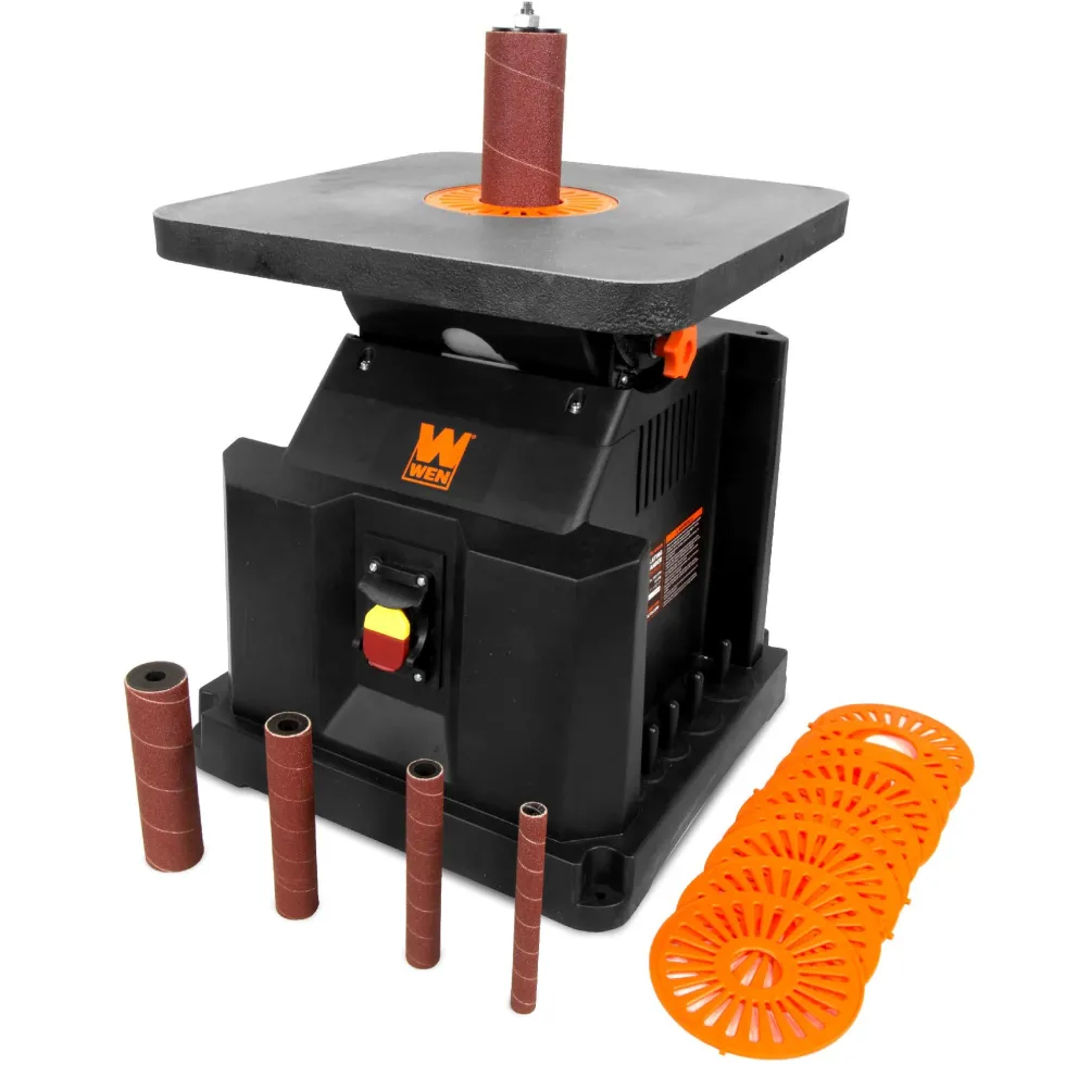 AT6535 3.5-Amp Oscillating Spindle Sander with Beveling Top