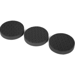WEN AA1603 6-Inch Fine-Grit Diamond-Cut Foam Polishing Pads for Finishing, Three Pack