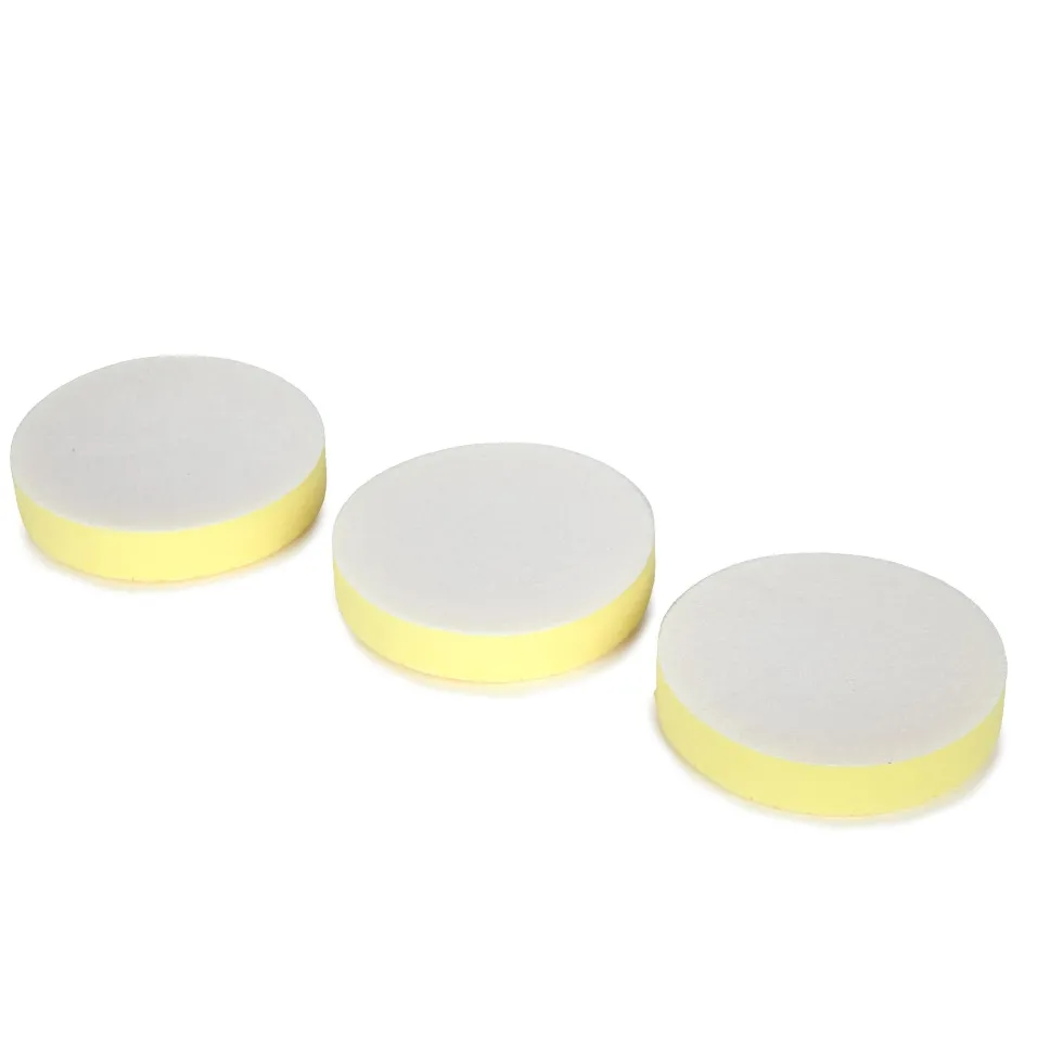 WEN AA1502 5-Inch Medium-Grit Diamond-Cut Foam Polishing Pads for Light Polishing, Three Pack