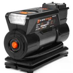 WEN AA2230 12V 100 PSI 1.25 CFM Portable Air Compressor and Tire Inflator with Carrying Case