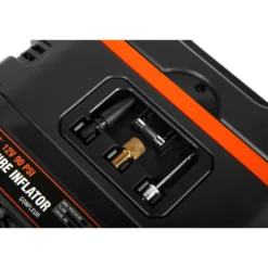 WEN AA2225 12V 90 PSI 0.8 CFM Portable Air Compressor and Tire Inflator with Carrying Case
