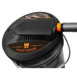 WEN 38005 3.2-Amp 5-Gallon Bucket Vacuum Cleaner with Hose, Nozzles and Filter Bag