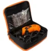 WEN 23114 1.4-Amp High-Powered Variable Speed Rotary Tool with Cutting Guide, LED Collar, 100+ Accessories, Carrying Case and Flex Shaft