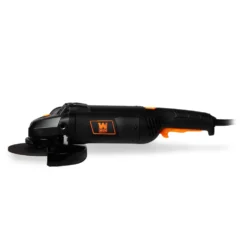 WEN 94487 15-Amp 7-Inch Angle Grinder with Reversible Handle