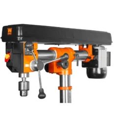 WEN 4233 6.2-Amp 33-Inch Radial Arm Drill Press, Benchtop Design with 5 Speeds and Cast-Iron Construction