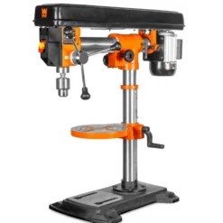 WEN 4233 6.2-Amp 33-Inch Radial Arm Drill Press, Benchtop Design with 5 Speeds and Cast-Iron Construction