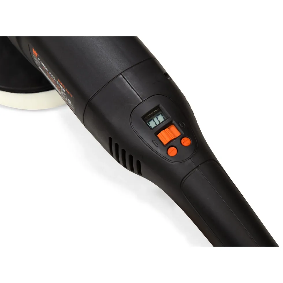 WEN 94810 10-Amp 7-Inch Variable Speed Polisher and Power Sander with Digital Readout