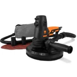 WEN 6362 10-Amp Variable Speed Handheld Drywall Sander with Sandpaper, Dust Hose and Collection Bag