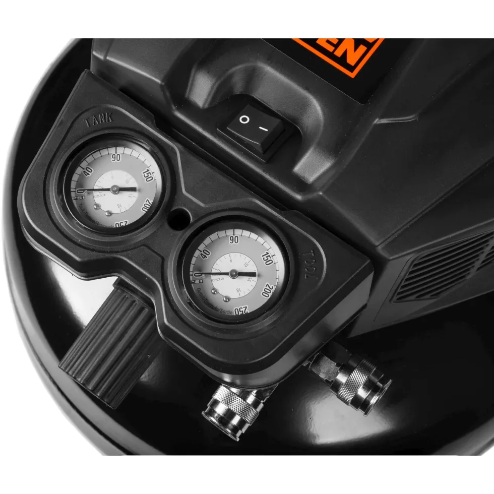 WEN AP6092 6-Gallon Oil-Free Pancake Style Air Compressor
