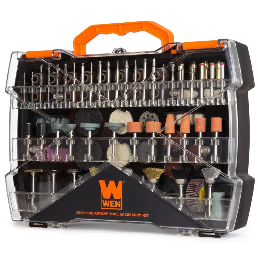WEN 230282A 282-Piece Rotary Tool Accessory Kit with Carrying Case
