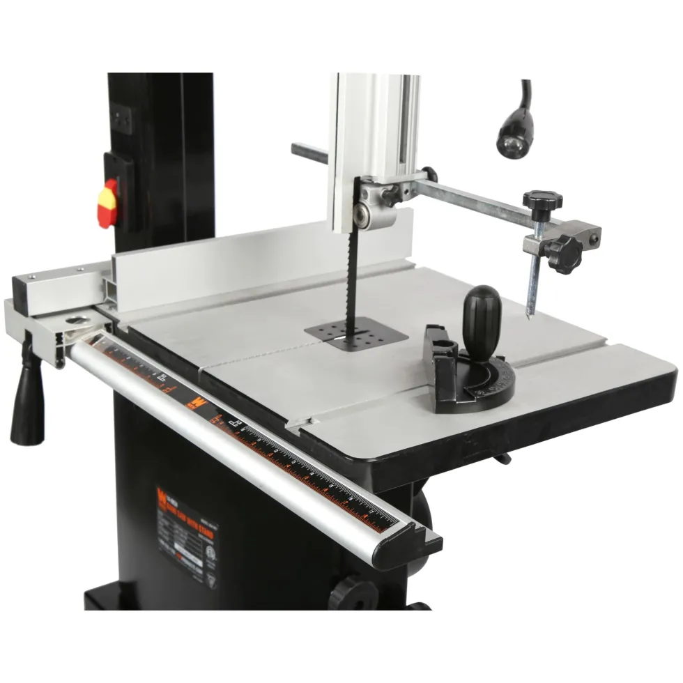 WEN BA1487 14-Inch Two-Speed Band Saw with Stand and Work Light