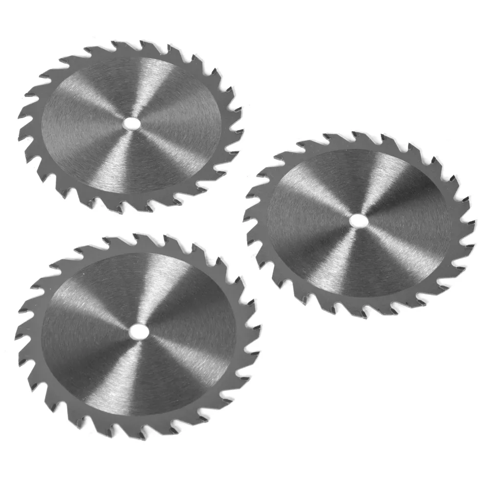 WEN BL0424 4-1/2-Inch 24-Tooth Woodworking Saw Blade for Compact and Mini Circular Saws, Three Pack