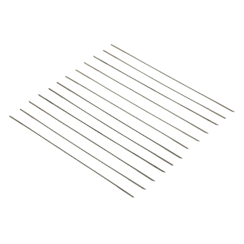 WEN BLR712 #7R 11.5 TPI Reverse-Tooth Pinless 5-Inch Scroll Saw Blades (12 Pack)