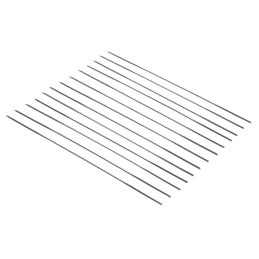 WEN BLRT07 #7R Reverse-Tooth Pinless Scroll Saw Blades, 12 Pack