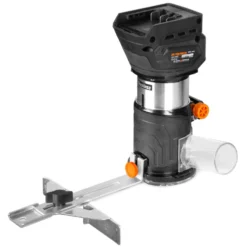 WEN 20610BT 20V Max Cordless Brushless Compact Trim Router with Fixed Base (Tool Only – Battery Not Included)