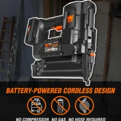 WEN 20512BT 20V Max Cordless 18-Gauge Brad Nailer (Tool Only – Battery Not Included)