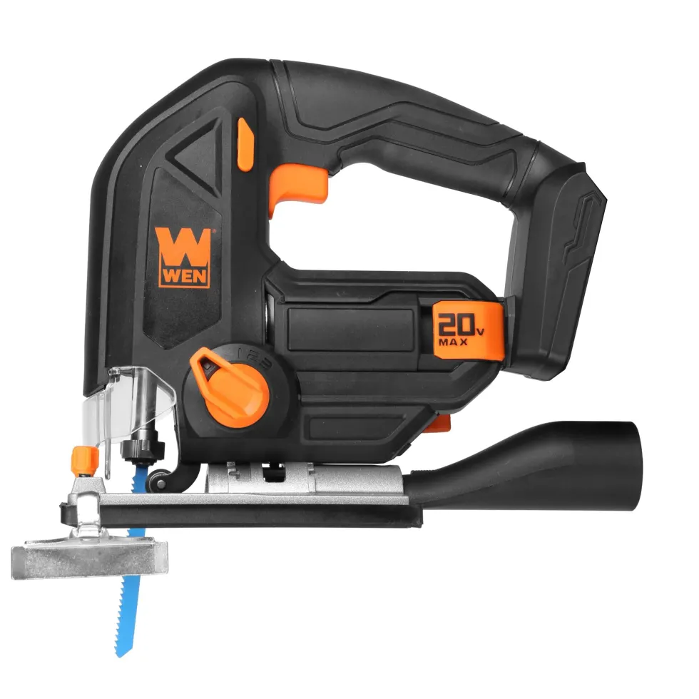 WEN 20661BT 20V Max Cordless Jigsaw (Tool Only – Battery Not Included)