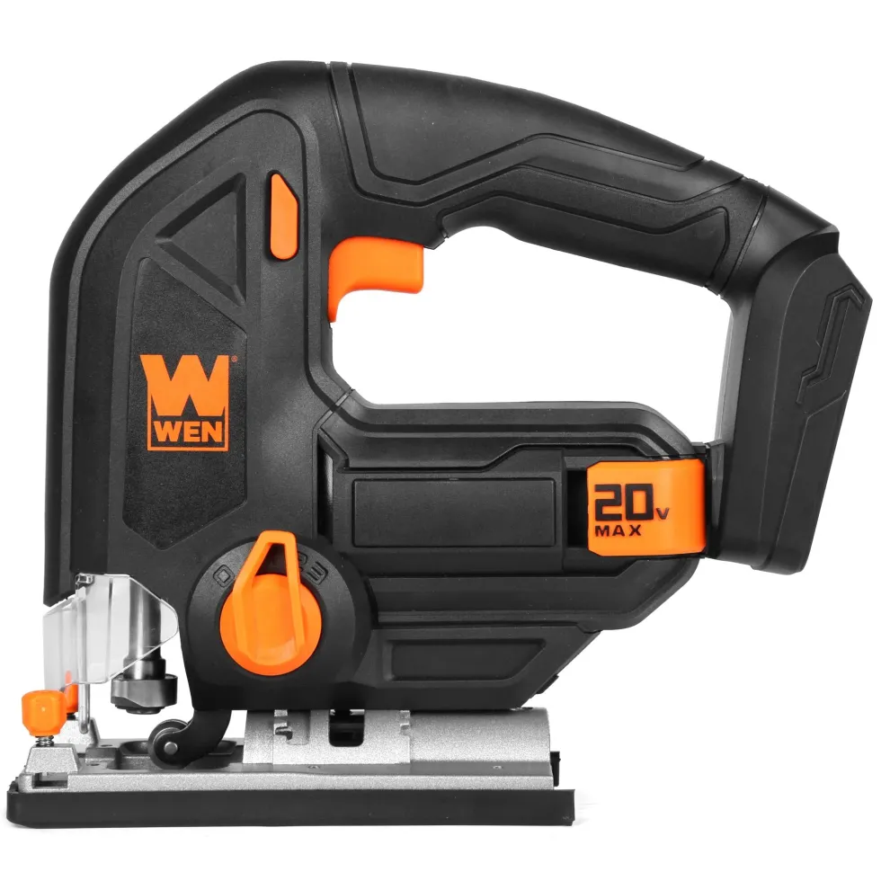 WEN 20661BT 20V Max Cordless Jigsaw (Tool Only – Battery Not Included)
