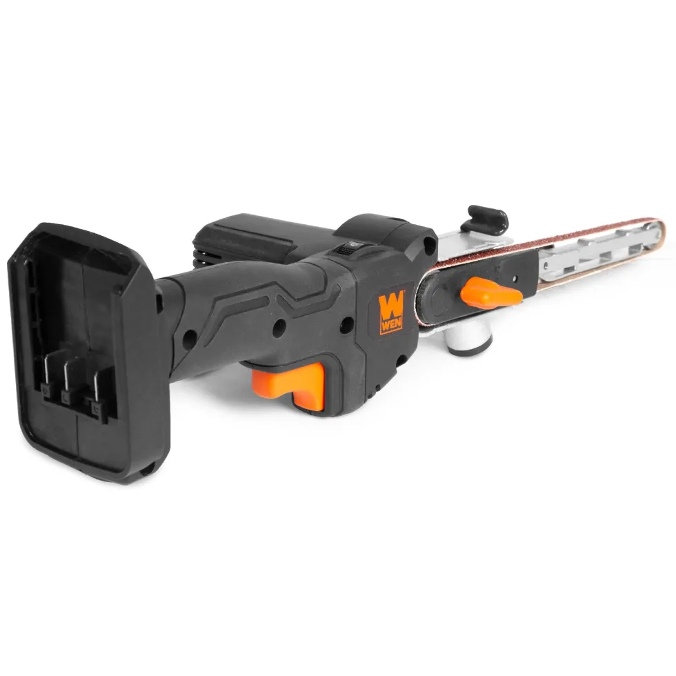 WEN 20438BT 20V Max Cordless Variable Speed Detailing File Sander, Brushless (Tool Only – Battery Not Included)