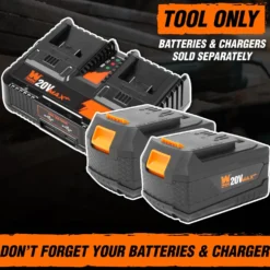 WEN 20691BT 20V Max 6.5-Inch Cordless Brushless Plunge Cut Variable Speed Track Saw (Tool Only – Batteries Not Included)