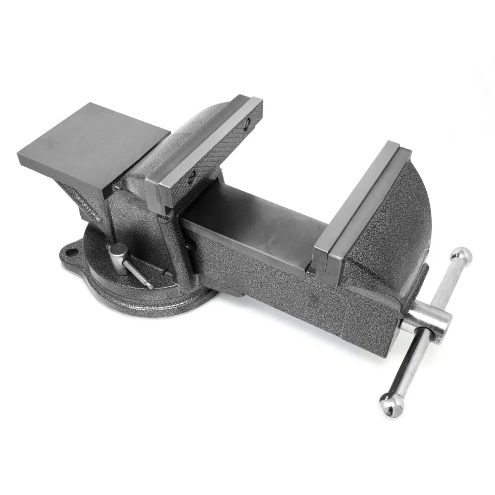 WEN BV456 6-Inch Heavy Duty Cast Iron Bench Vise with Swivel Base