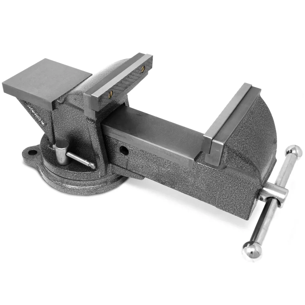 WEN BV455 5-Inch Heavy Duty Cast Iron Bench Vise with Swivel Base