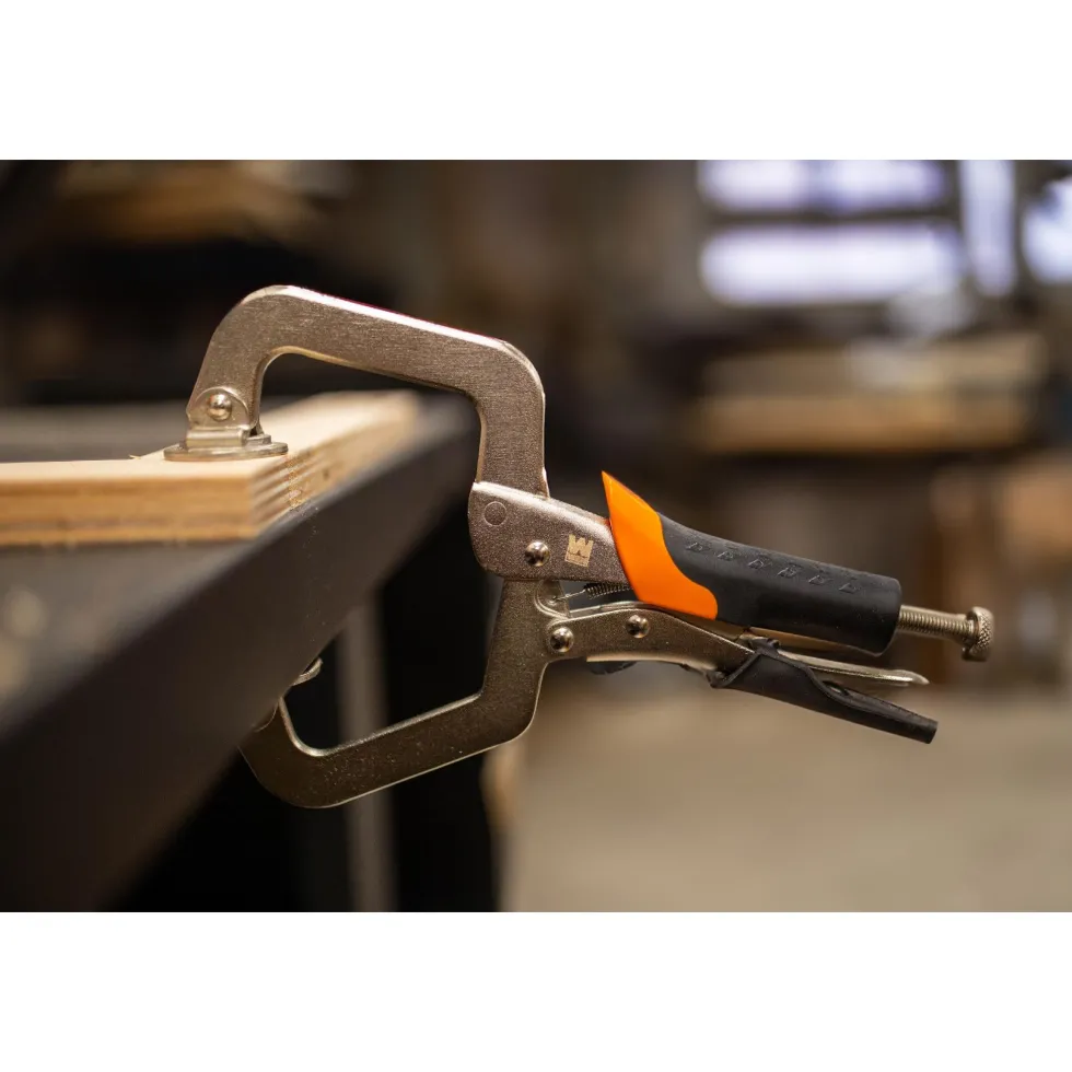WEN CL327F 3-Inch Face Clamp for Woodworking and Pocket Hole Joinery