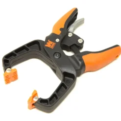 WEN CLH151 Quick-Release Ratcheting Hand Clamps with 1.5-Inch Jaw Opening and 1.5-Inch Throat, 4 Pack