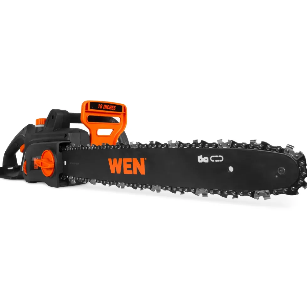 WEN CP1518 Electric Chainsaw, Corded, 15-Amp, 18-Inch