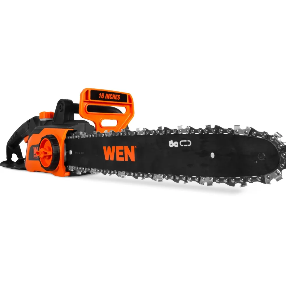 WEN CP1216 Electric Chainsaw, Corded, 12-Amp, 16-Inch