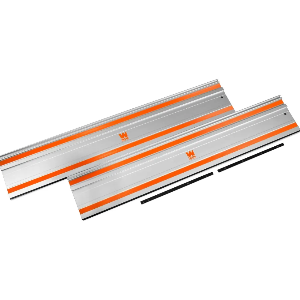 WEN CT9110 110-Inch Track Saw Track Guide Rail and Adapters