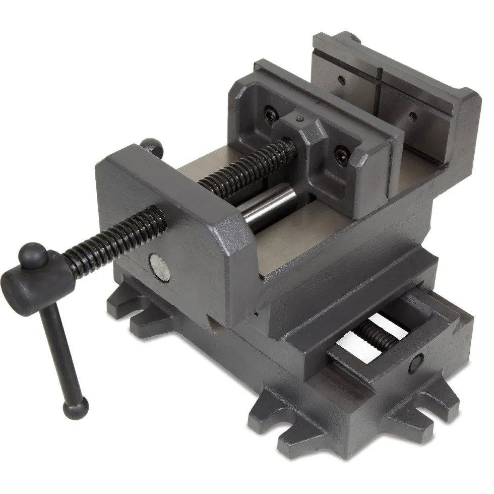 WEN 415CV 5-1/8-Inch Compound Cross Slide Industrial Strength Benchtop Vise
