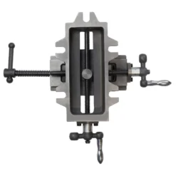 WEN CV413 3.25 in. Compound Cross Slide Industrial Strength Benchtop and Drill Press Vise