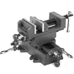 WEN CV413 3.25 in. Compound Cross Slide Industrial Strength Benchtop and Drill Press Vise