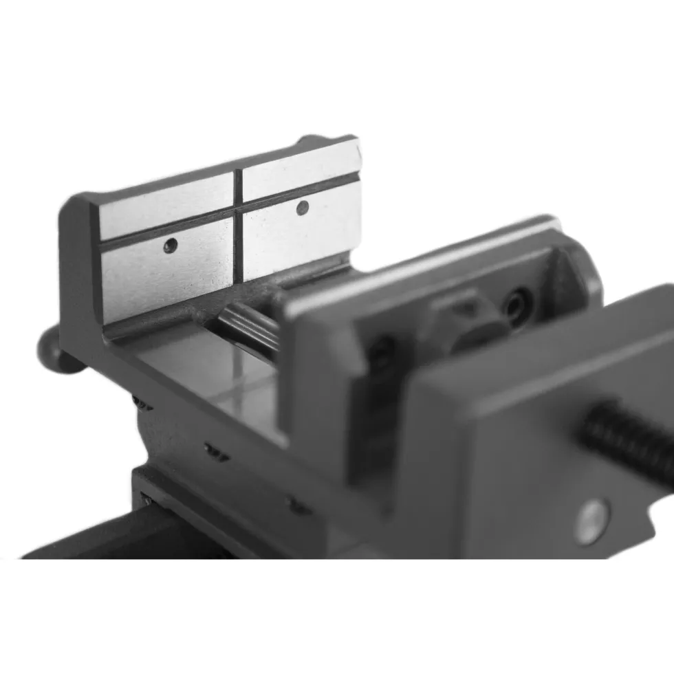 WEN CV413 3.25 in. Compound Cross Slide Industrial Strength Benchtop and Drill Press Vise