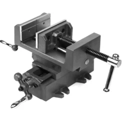 WEN CV414 4.25 in. Compound Cross Slide Industrial Strength Benchtop and Drill Press Vise