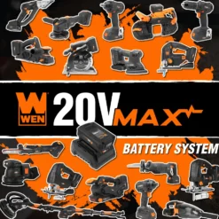 WEN 20200C 20V Max 2-Amp Lithium-Ion Battery Charger
