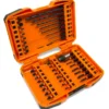 WEN DB1440 40-Piece 1/4-Inch Hex Shank Impact-Rated Quick-Release Screwdriver and Drill Bit Set