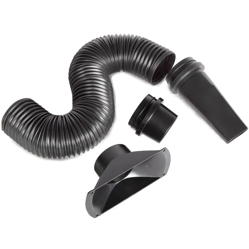 WEN DCA017 4-Inch by 36-Inch Flexible and Sculptable Dust Hose Kit with Couplers and Adapters