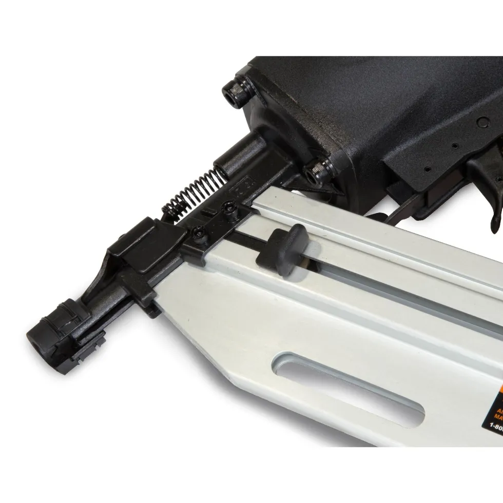 WEN 61793 21-Degree Pneumatic Framing Nailer with Carrying Case
