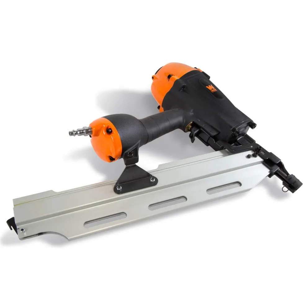 WEN 61793 21-Degree Pneumatic Framing Nailer with Carrying Case