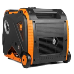 WEN DF451i Super Quiet 4500-Watt Electric Start Dual Fuel RV-Ready Portable Inverter Generator with Fuel Shut-Off