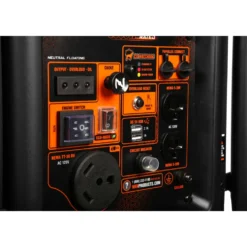 WEN DF402iX RV-Ready 4000-Watt Dual Fuel Open Frame Inverter Generator with CO Shutdown Sensor