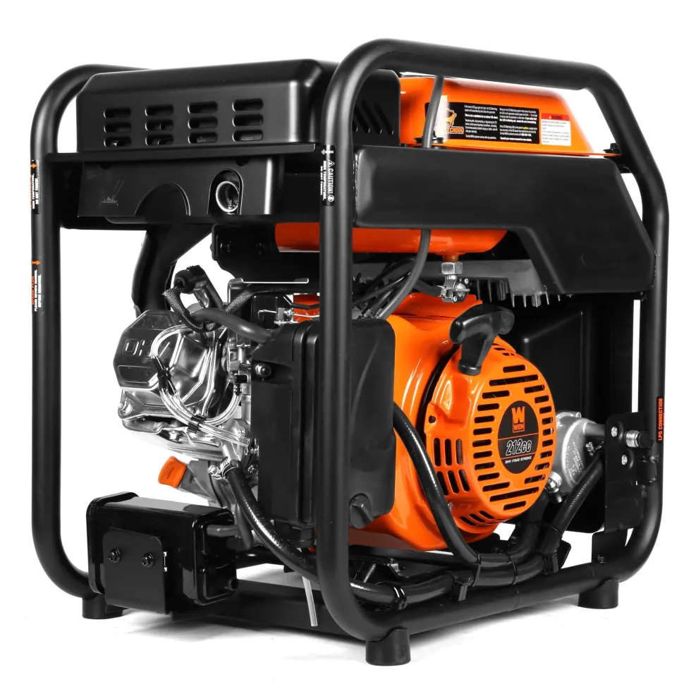 WEN DF402iX RV-Ready 4000-Watt Dual Fuel Open Frame Inverter Generator with CO Shutdown Sensor