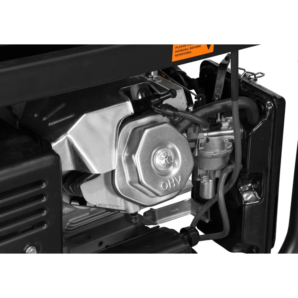 WEN DF1100T 11,000-Watt 120V/240V Dual Fuel Portable Generator with Wheel Kit and Electric Start