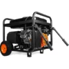 WEN DF1200X 12000-Watt 120-Volt/240-Volt Dual Fuel Transfer-Switch Ready Electric Start Portable Generator with Wheel Kit and CO Shutdown Sensor