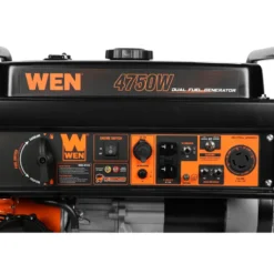 WEN DF472X 4,750-Watt 120V/240V Dual Fuel Portable Generator with CO Watchdog