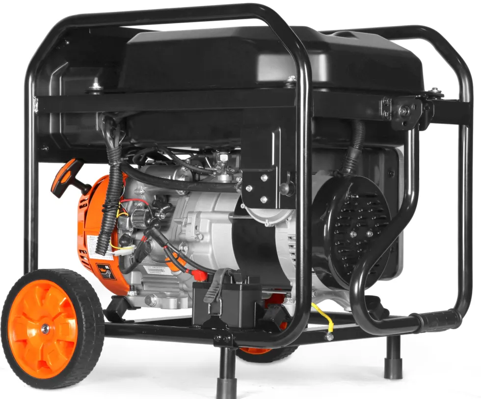 WEN DF8000X 8000-Watt 120V/240V Dual Fuel Portable Generator, Electric Start, 340cc, Transfer-Switch and RV-Ready with CO Shutdown Sensor