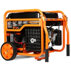 WEN DG4500iX 4500-Watt RV and Transfer-Switch-Ready Dual Fuel Open Frame Inverter Generator with Electric Start and CO Watchdog