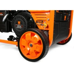 WEN DG4500iX 4500-Watt RV and Transfer-Switch-Ready Dual Fuel Open Frame Inverter Generator with Electric Start and CO Watchdog